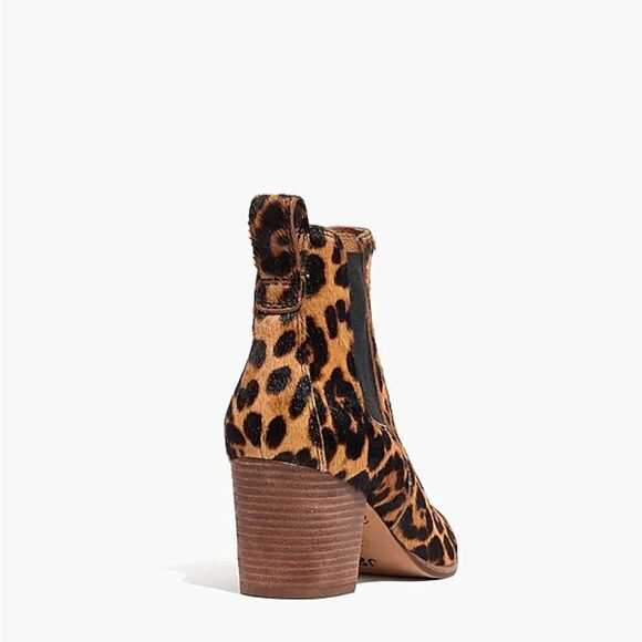 madewell | The Regan Boot in Leopard Calf Hair - Picture 7 of 8